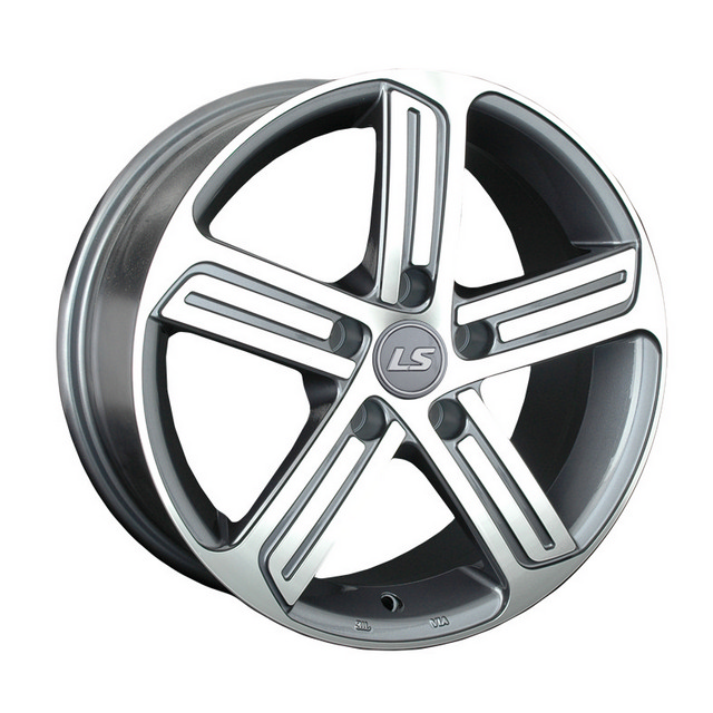 

Колесный диск LS WHEELS LS 1041 16x6.50 5x112 ET33 DIA57.10 S046140, Серебристый