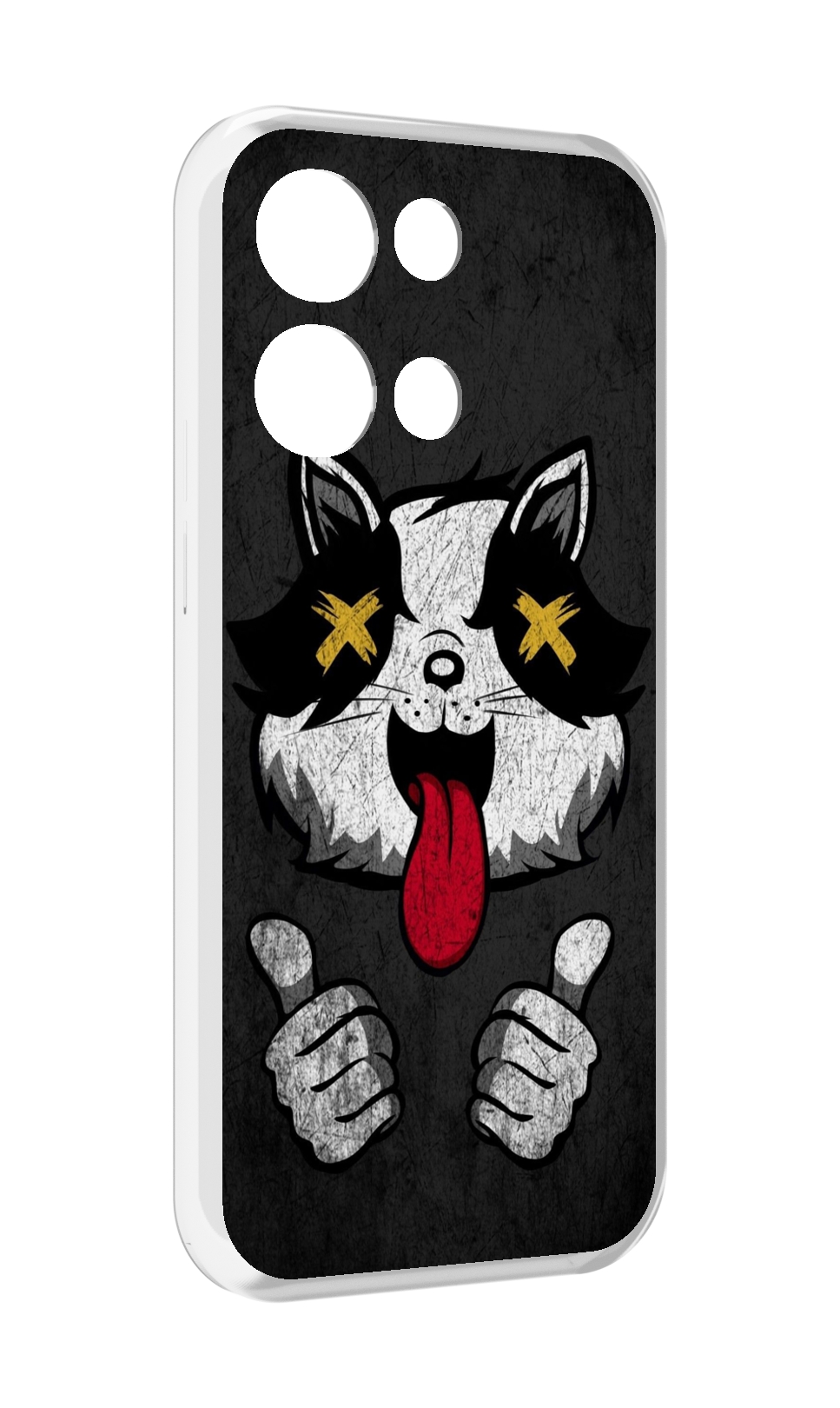 

Чехол MyPads классный зверек для OPPO Reno8 Pro, Прозрачный, Tocco