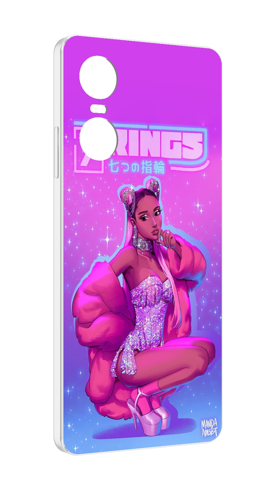 

Чехол Mypads Ариана-Гранде Для Tecno Pop 6 Pro, Прозрачный, Tocco