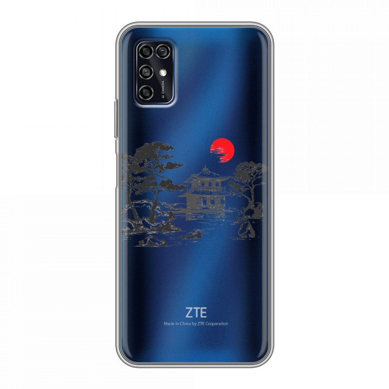 фото Прозрачный чехол для zte blade v2020 smart 100gadgets