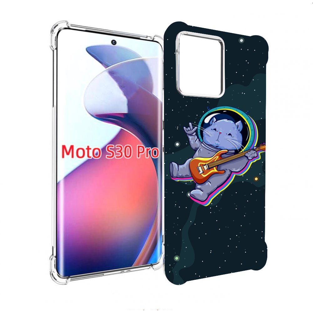 

Чехол MyPads крутой-хомяк-в-космосе для Motorola Moto S30 Pro, Прозрачный, Tocco