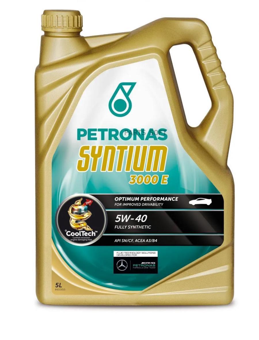 

Моторное масло PETRONAS Syntium 3000 E 5W40 5л