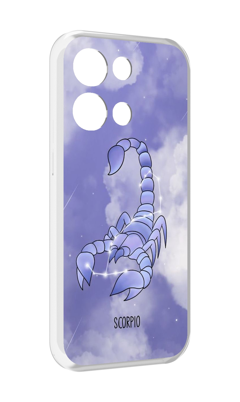 

Чехол MyPads знак зодиака скорпион 2 для OPPO Reno8 Pro, Прозрачный, Tocco
