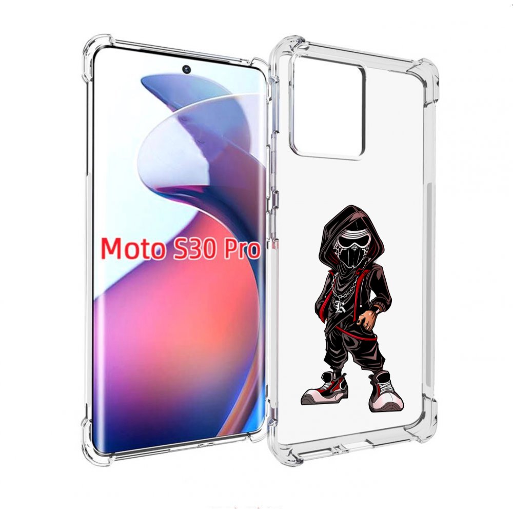 

Чехол MyPads крутой-ниндзя для Motorola Moto S30 Pro, Прозрачный, Tocco