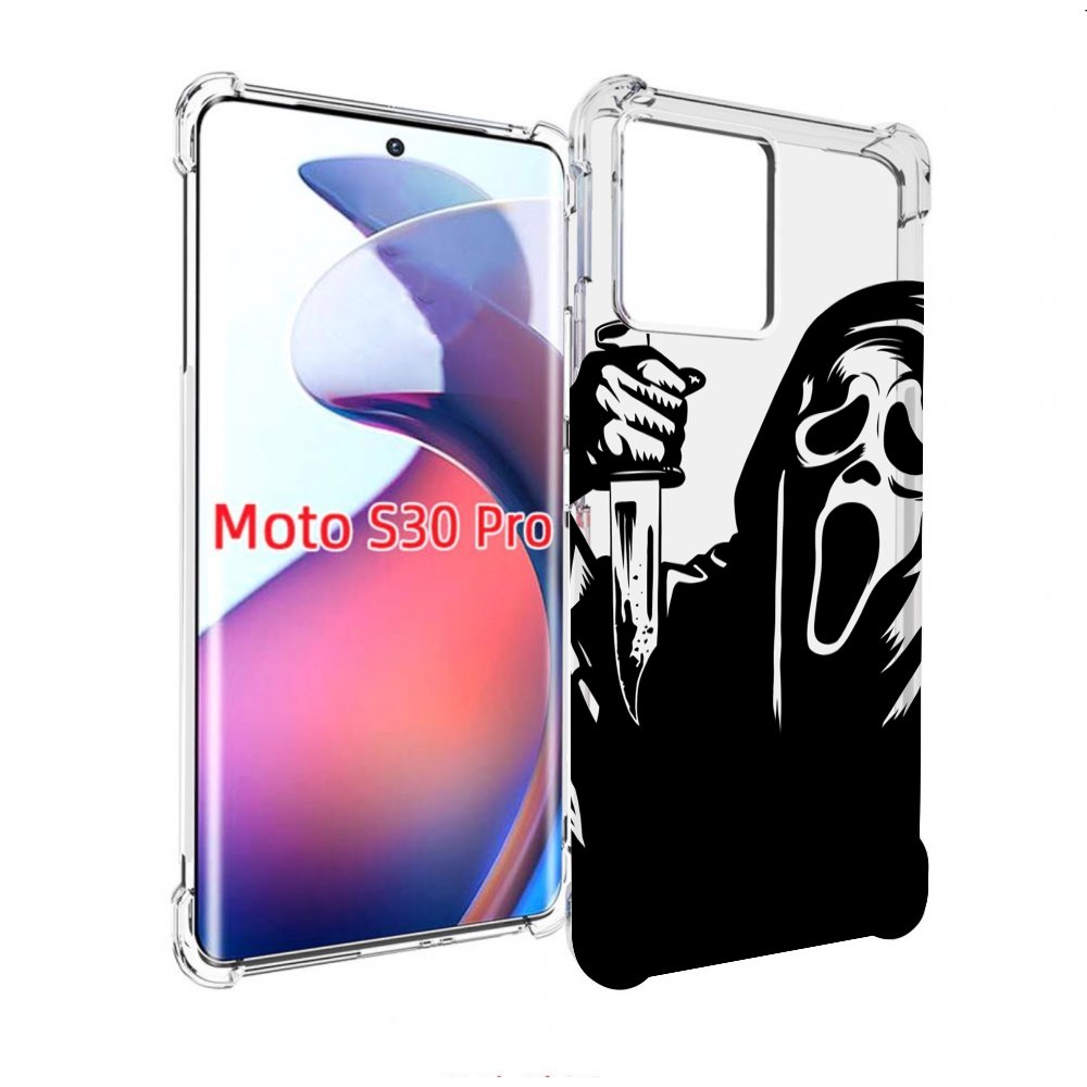 Чехол MyPads крик-с-ножом для Motorola Moto S30 Pro