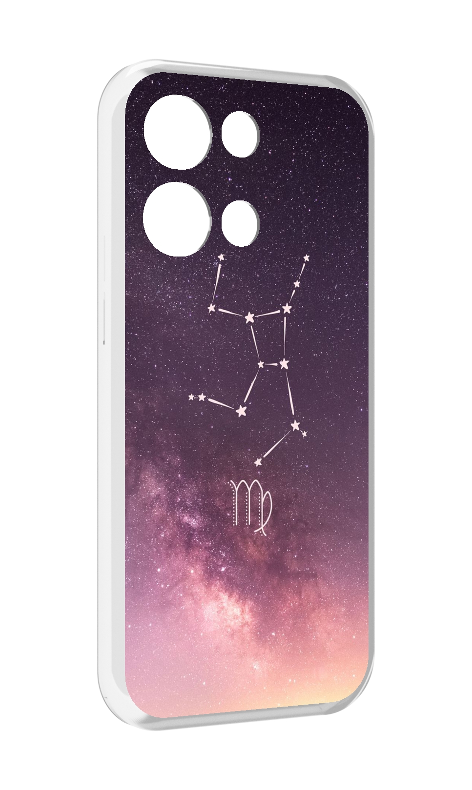

Чехол MyPads знак зодиака дева 4 для OPPO Reno8 Pro, Прозрачный, Tocco