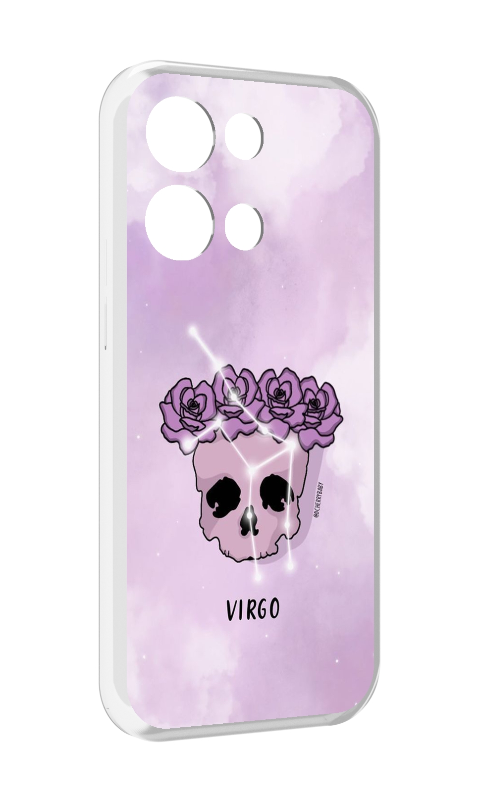 

Чехол MyPads знак зодиака дева 2 для OPPO Reno8 Pro, Прозрачный, Tocco