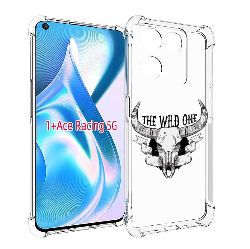 

Чехол MyPads рогатый-череп-оленя для OnePlus Ace Racing, Прозрачный, Tocco