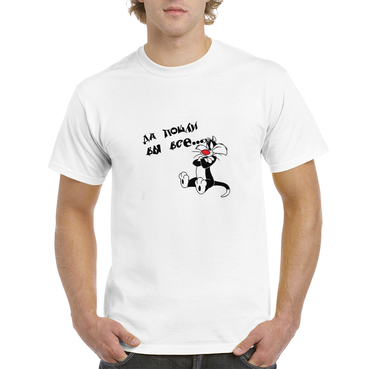 

Футболка унисекс CoolPodarok 60M01338 белая 60 RU, Белый, 60M01338