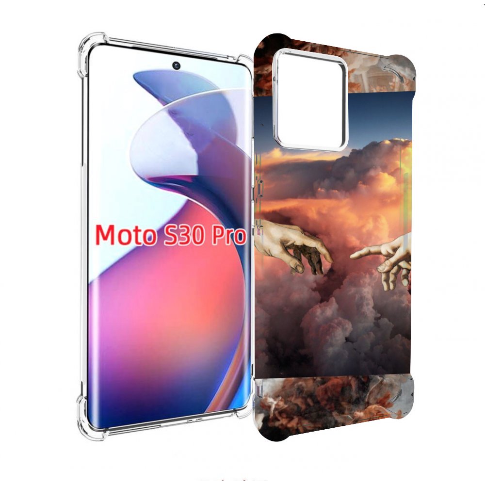 

Чехол MyPads красивая-картина для Motorola Moto S30 Pro, Прозрачный, Tocco