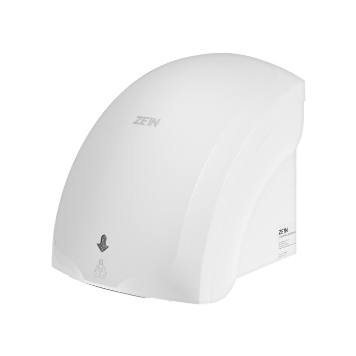 Сушилка для рук ZEIN HD225, с индикатором, 2 кВт, 240х240х230 мм, белый
