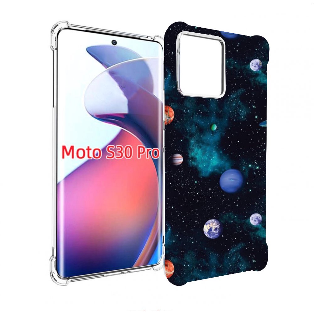 

Чехол MyPads космическое-пространство для Motorola Moto S30 Pro, Прозрачный, Tocco