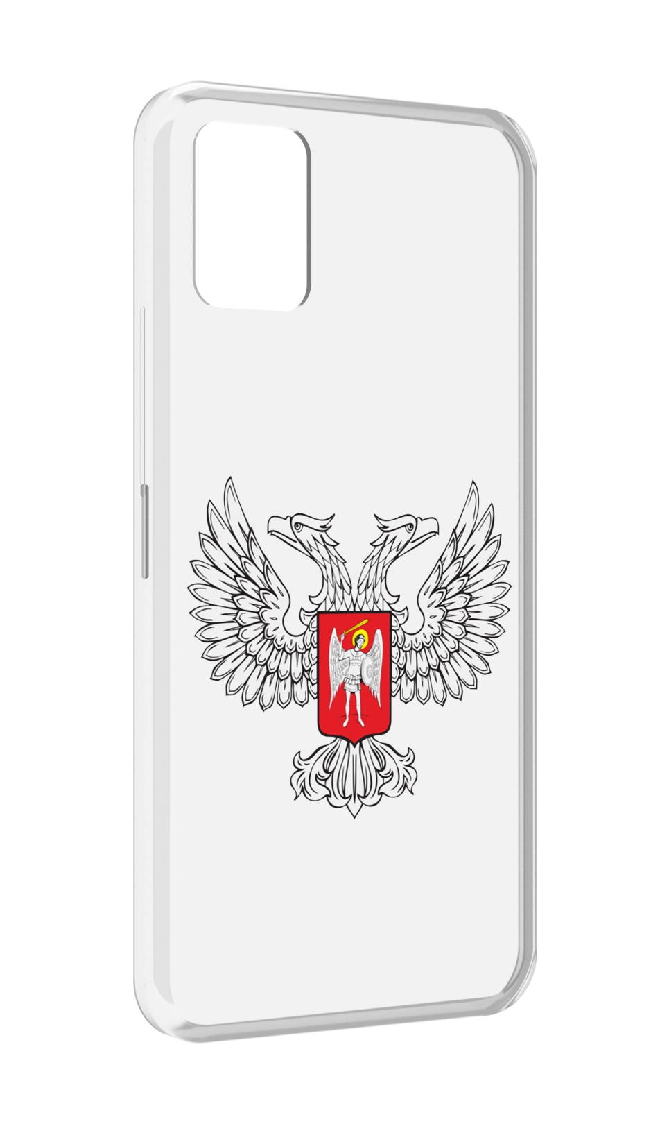 

Чехол MyPads герб-ДНР-донецкая-народная-республика для Umidigi Power 5, Прозрачный, Tocco