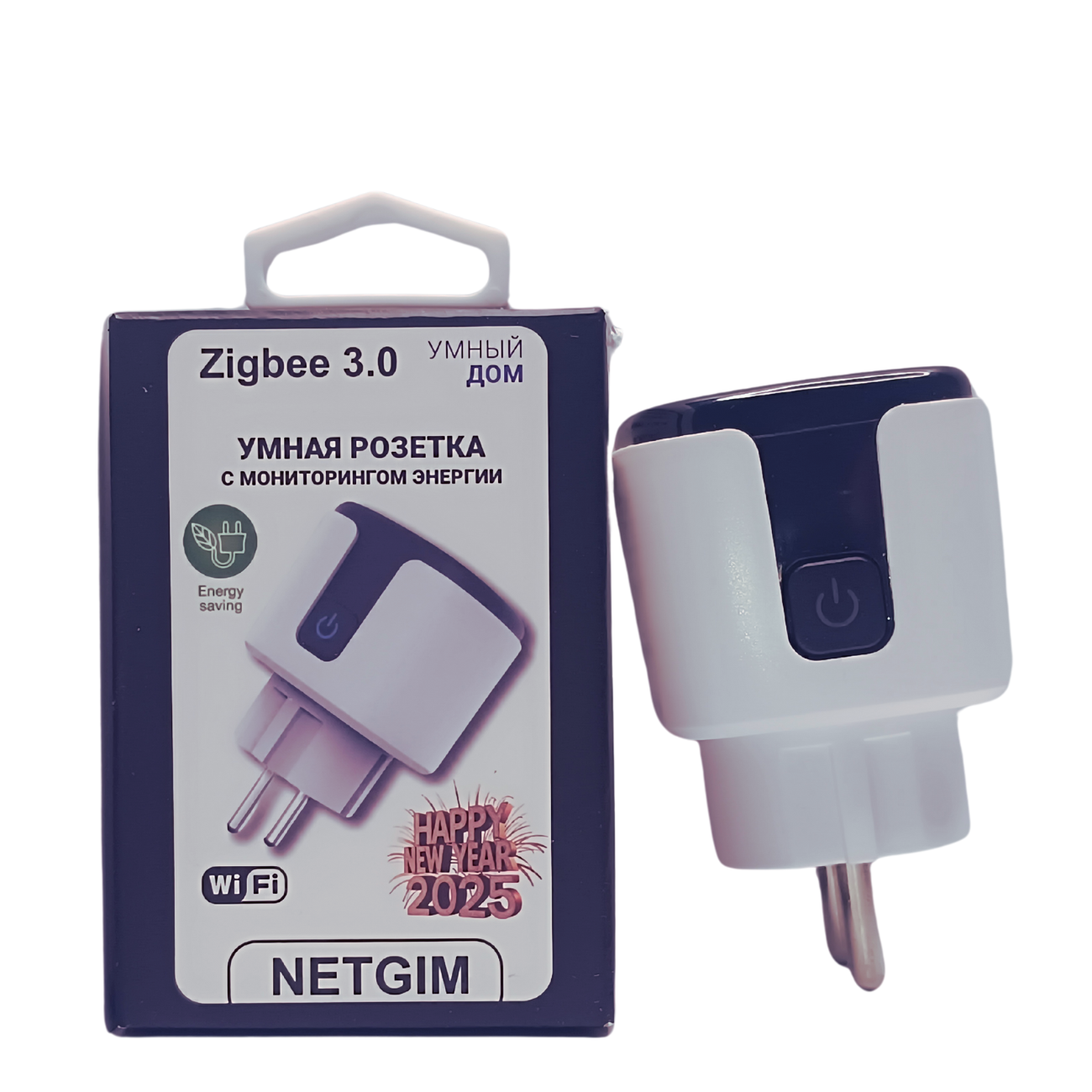 Умная розетка NETGIM 11401 с Алисой Zigbee 16А