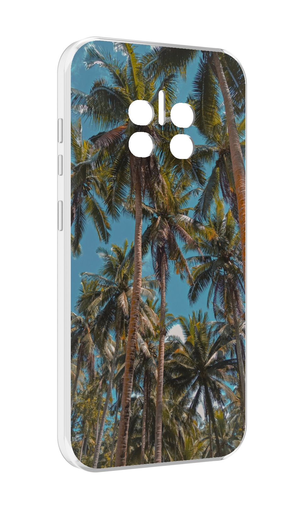 

Чехол MyPads летние пальмы для Doogee V11, Прозрачный, Tocco