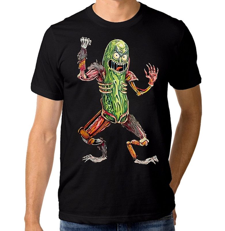 

Футболка мужская DreamShirts Studio Огурчик Рик - Огурик RIC-99963b-2 черная 2XL, Черный, Огурчик Рик - Огурик RIC-99963b-2
