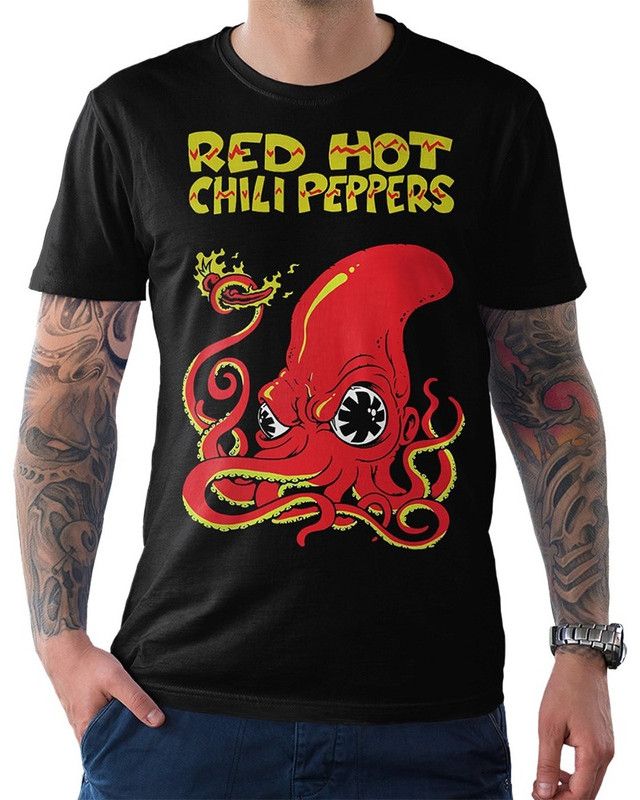 

Футболка мужская DreamShirts Studio Red Hot Chili Peppers - RHCP RHC-88881b-2 черная L, Черный, Red Hot Chili Peppers - RHCP RHC-88881b-2