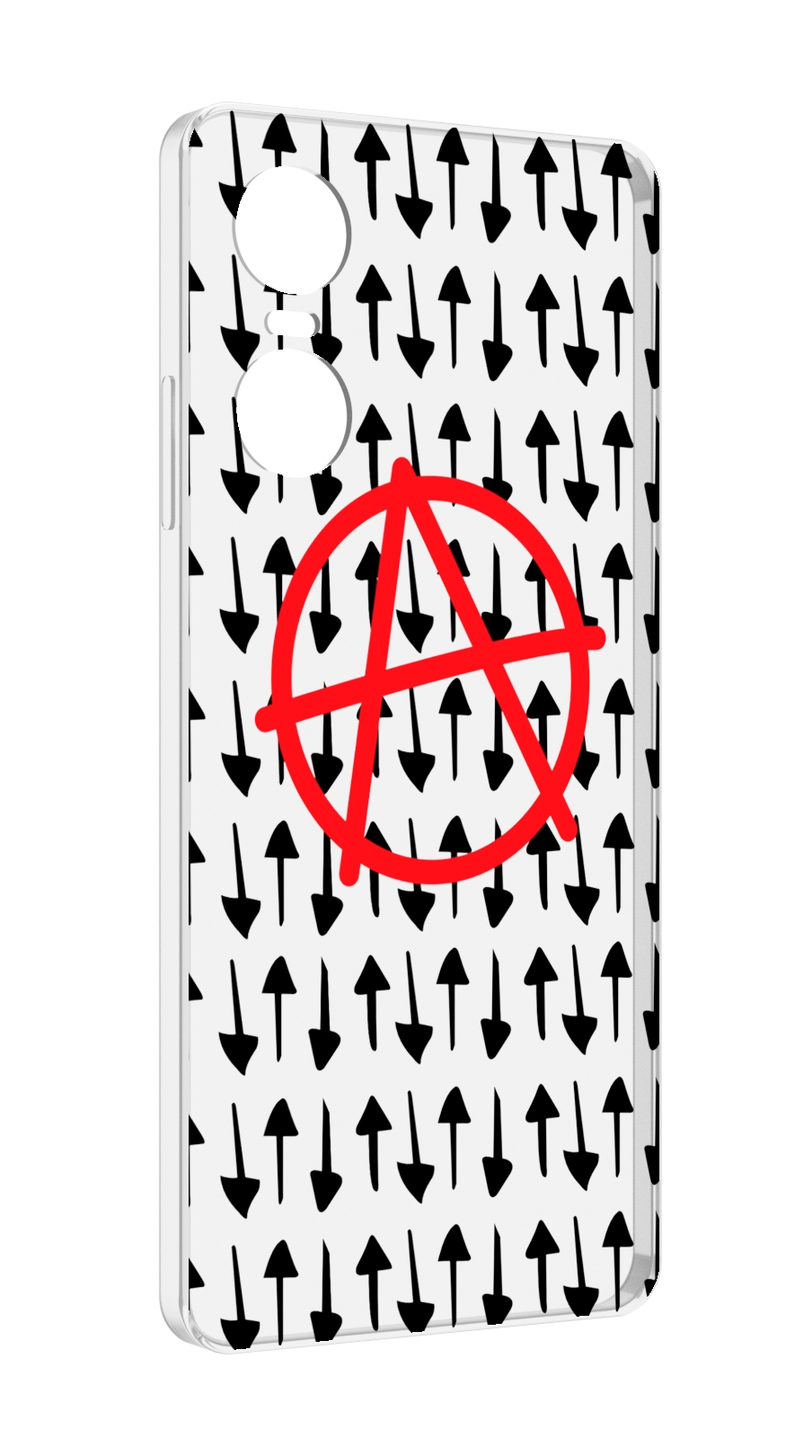 

Чехол Mypads Анархия-Панк Для Tecno Pop 6 Pro, Прозрачный, Tocco