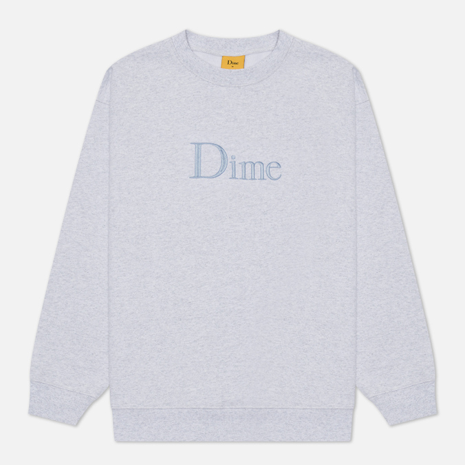 

Свитшот мужской Dime Logo Classic Crew Neck серый XL, Logo Classic Crew Neck