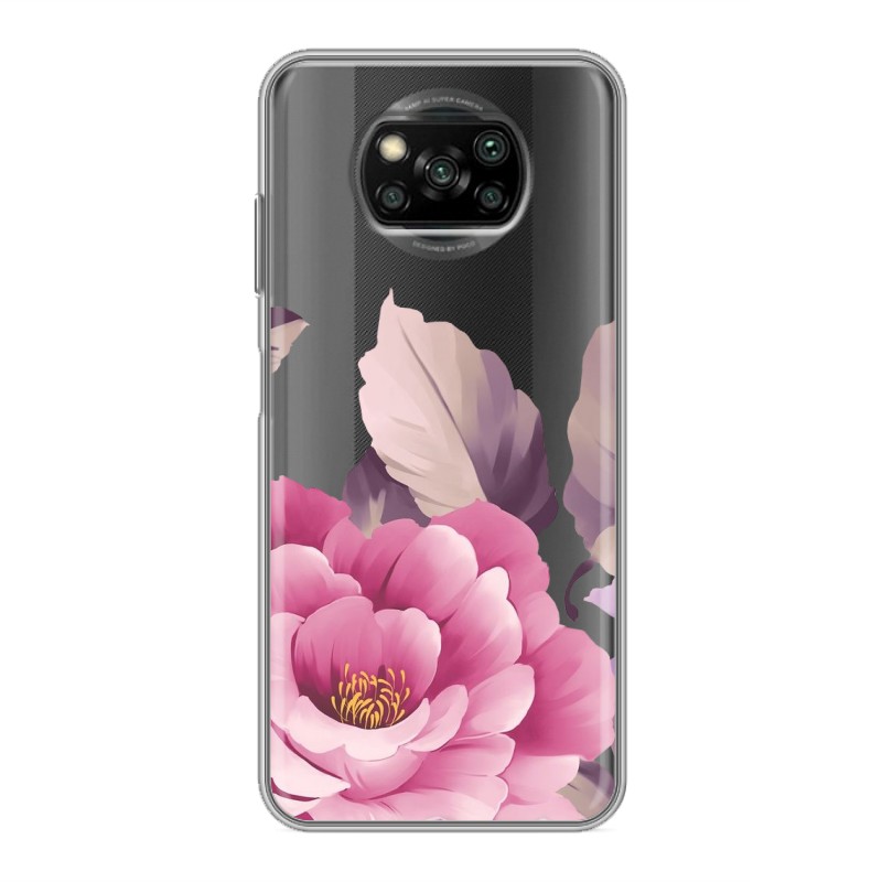 фото Прозрачный чехол для poco x3/poco x3 pro 100gadgets