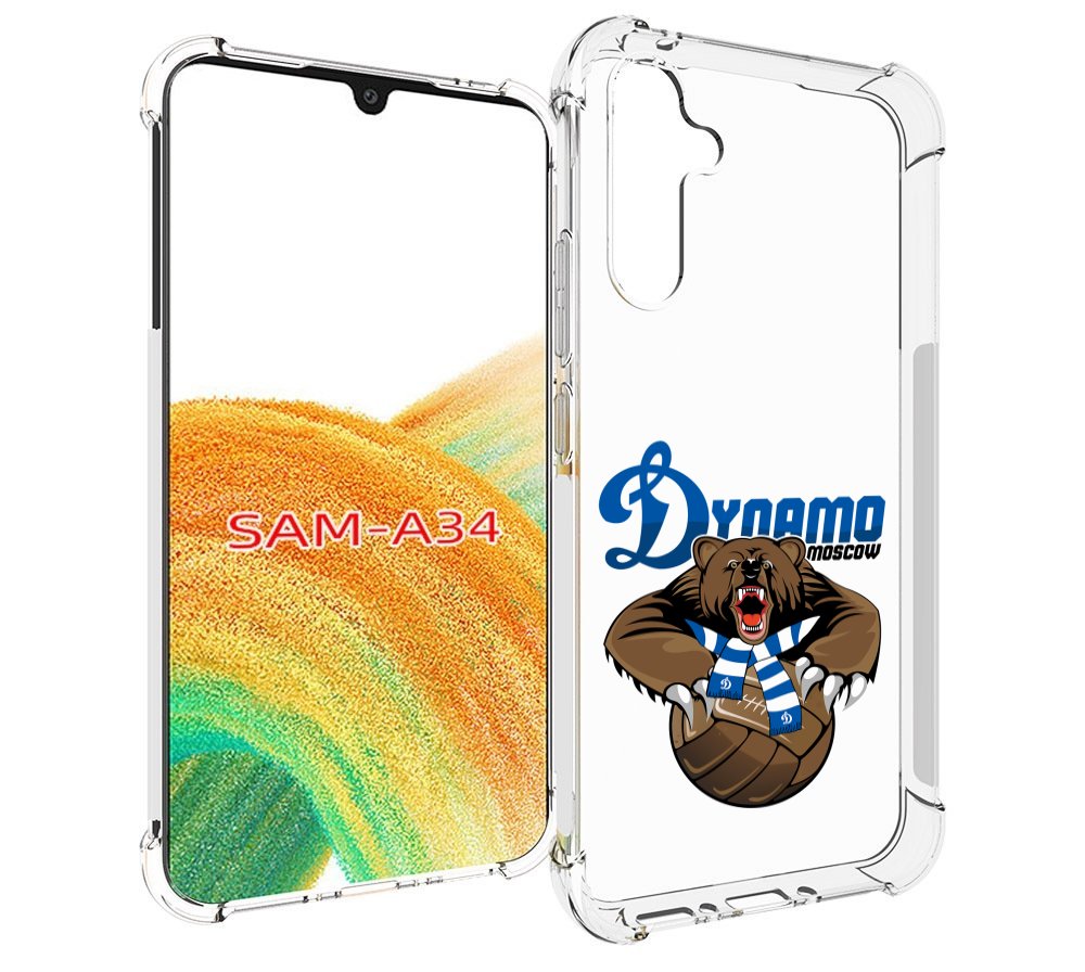 

Чехол MyPads ФК Динамо медведь для Samsung Galaxy A34, Tocco