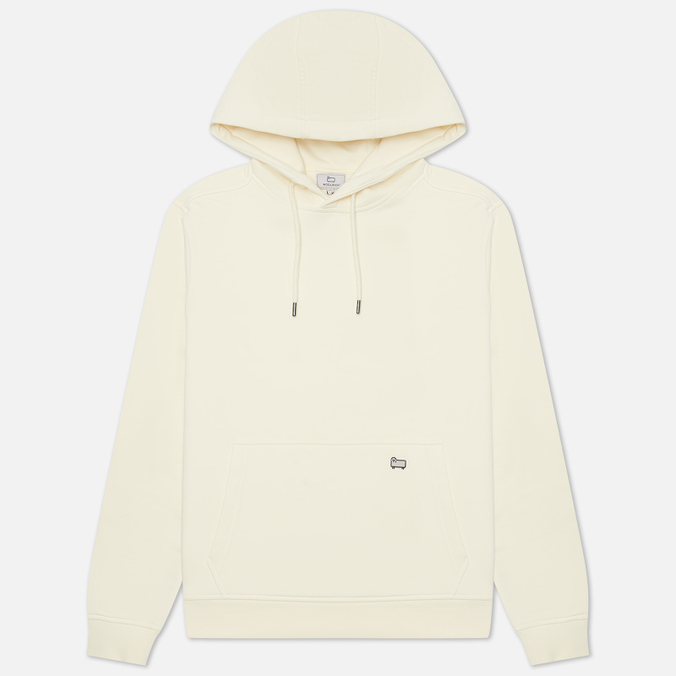 

Худи мужское Woolrich Light Classic Hoodie бежевое XL, Light Classic Hoodie