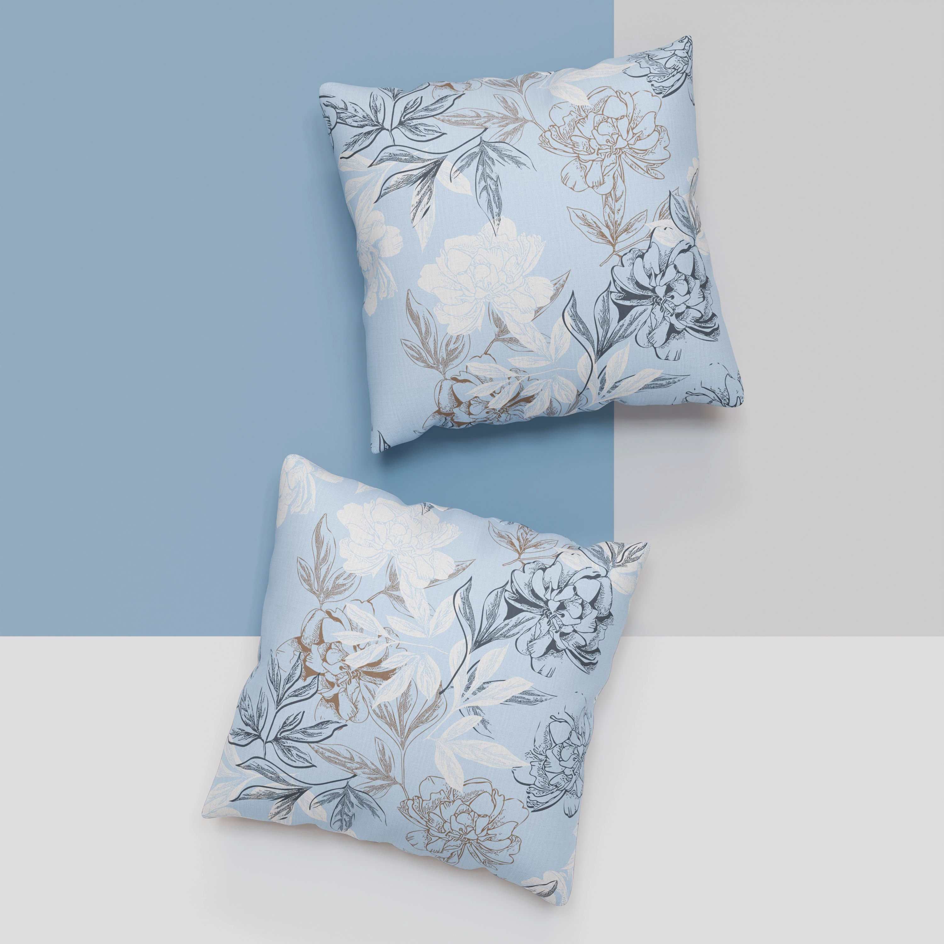 

Комплект наволочек 70x70 - 2 шт. Galtex Комфорт Симфония голубой, Комплект наволочек 70х70 - 2 шт.