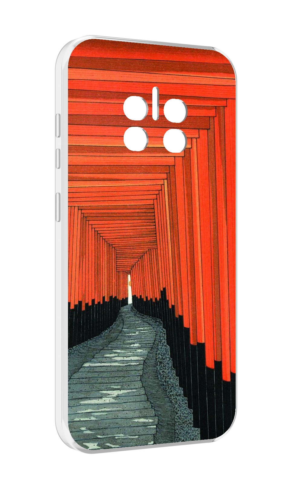 

Чехол MyPads красный коридор для Doogee V11, Прозрачный, Tocco