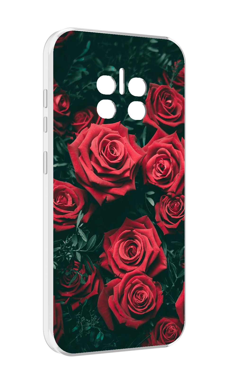 

Чехол MyPads красные-бархатные-розы для Doogee V11, Прозрачный, Tocco