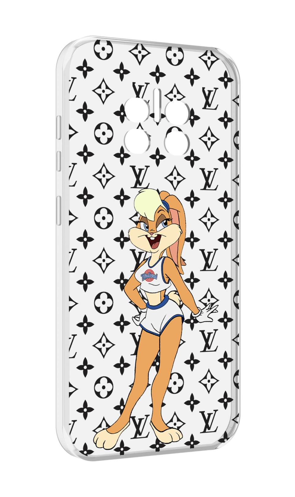 

Чехол MyPads красивый-принт-на-чехол женский для Doogee V11, Прозрачный, Tocco