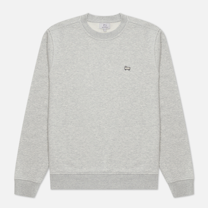 

Свитшот мужской Woolrich Light Classic Crew Neck серый M, Light Classic Crew Neck