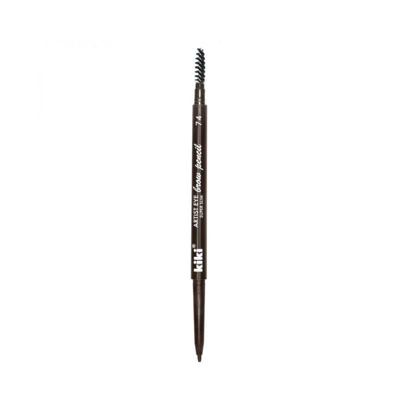 

Карандаш для бровей Kiki Artist Eye Super Slim, тон 74 0,3 г, Темно-серый