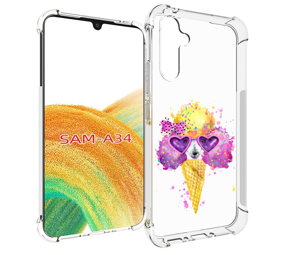 

Чехол MyPads Рожок для Samsung Galaxy A34, Tocco
