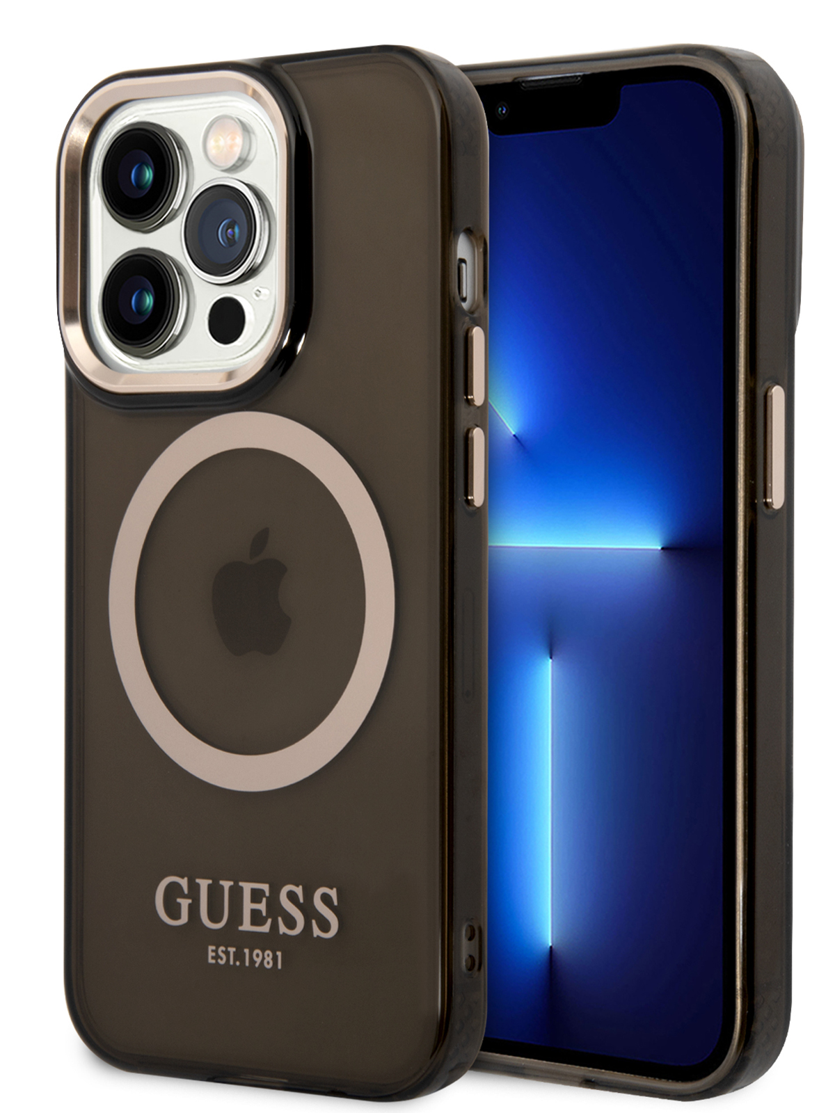 Чехол Guess для iPhone 14 Pro Max с MagSafe Black