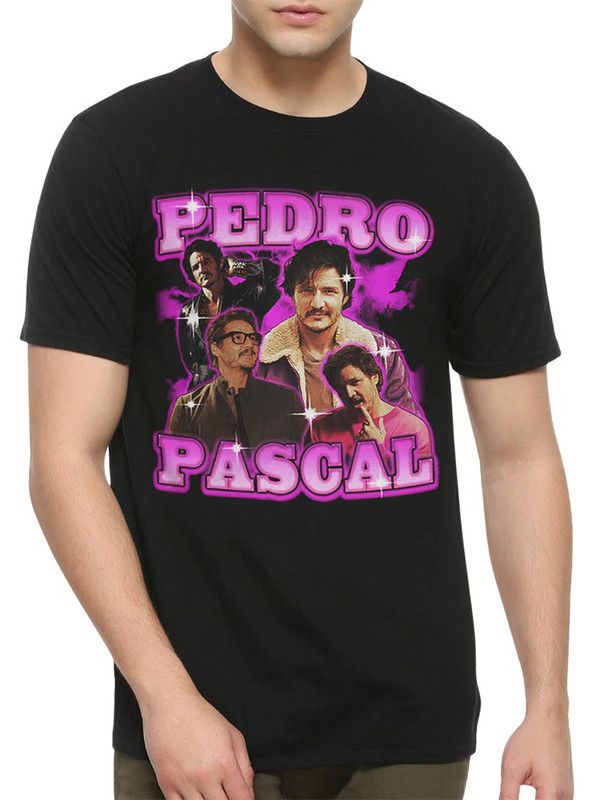 

Футболка мужская DreamShirts Studio Актер Педро Паскаль PED-65111b-2 черная L, Черный, Актер Педро Паскаль PED-65111b-2