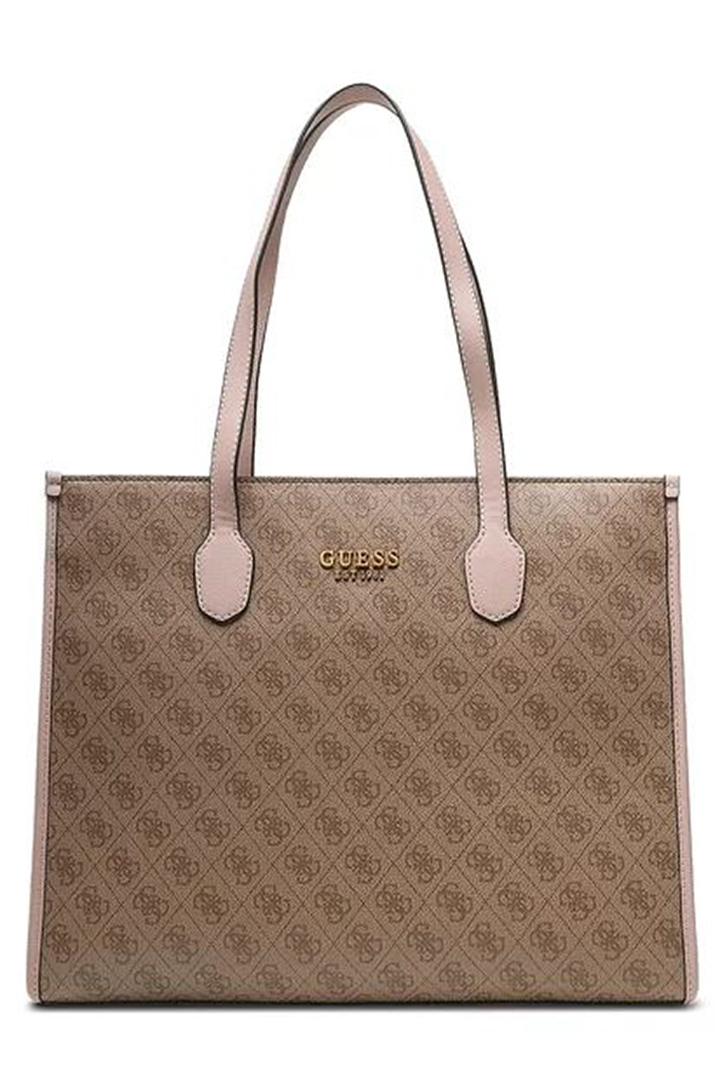 

Сумка женская Guess HWSN86 65240, бежевый/розовый, HWSN86 65240