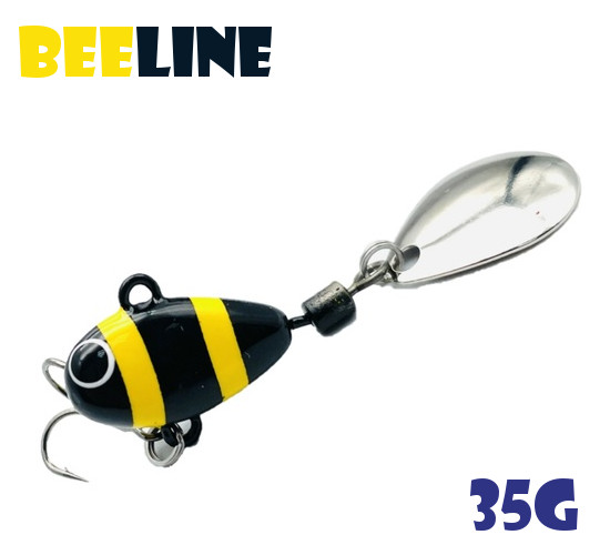 Тейл-Спиннер Uf-Studio Hurricane 35g #Beeline