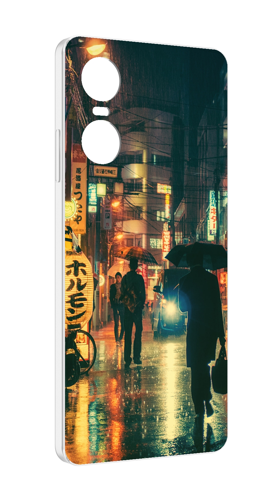 

Чехол Mypads Токио-Сеул Для Tecno Pop 6 Pro, Прозрачный, Tocco