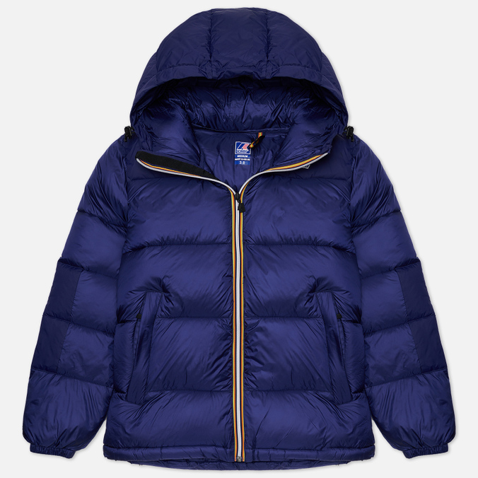 

Зимняя куртка мужская K-Way Le Vrai 3.0 Claude Heavy Warm синяя S, Le Vrai 3.0 Claude Heavy Warm