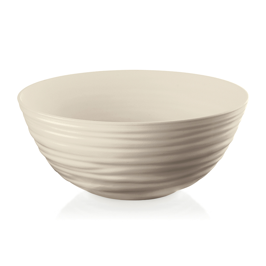 

Салатник Tierra, O25 см, бежевый