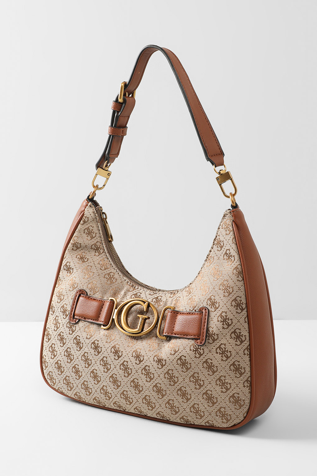 

Сумка женская Guess HWJB84 14020, бежевый/коричневый, HWJB84 14020