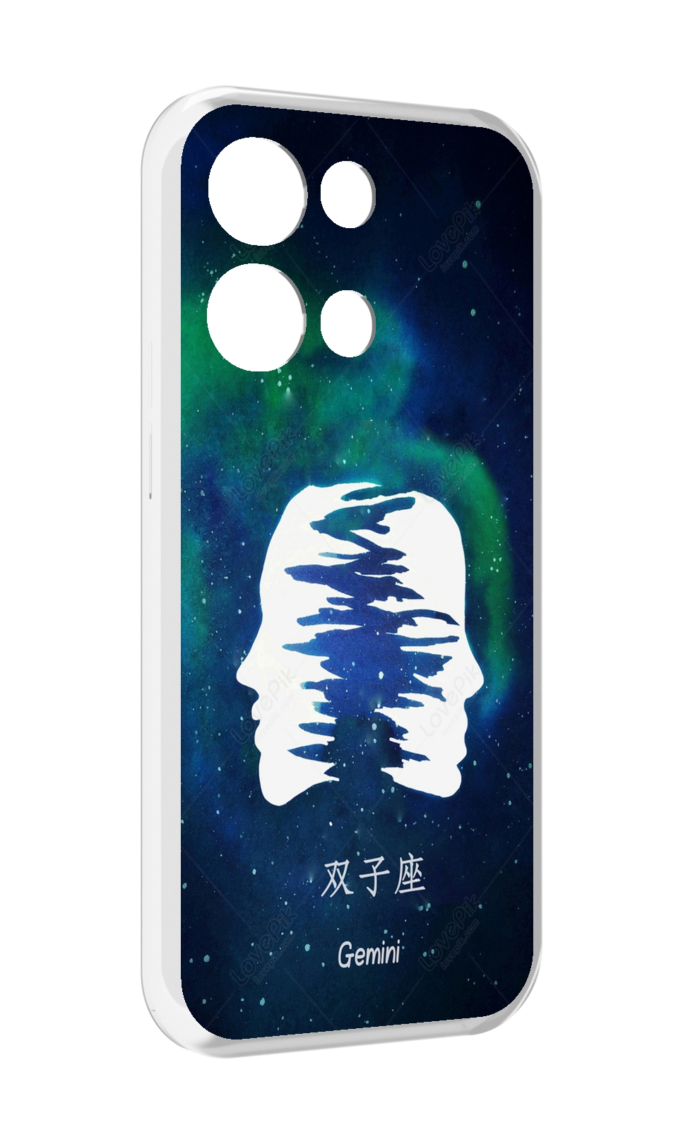 

Чехол MyPads знак зодиака близнецы 6 для OPPO Reno8 Pro, Прозрачный, Tocco