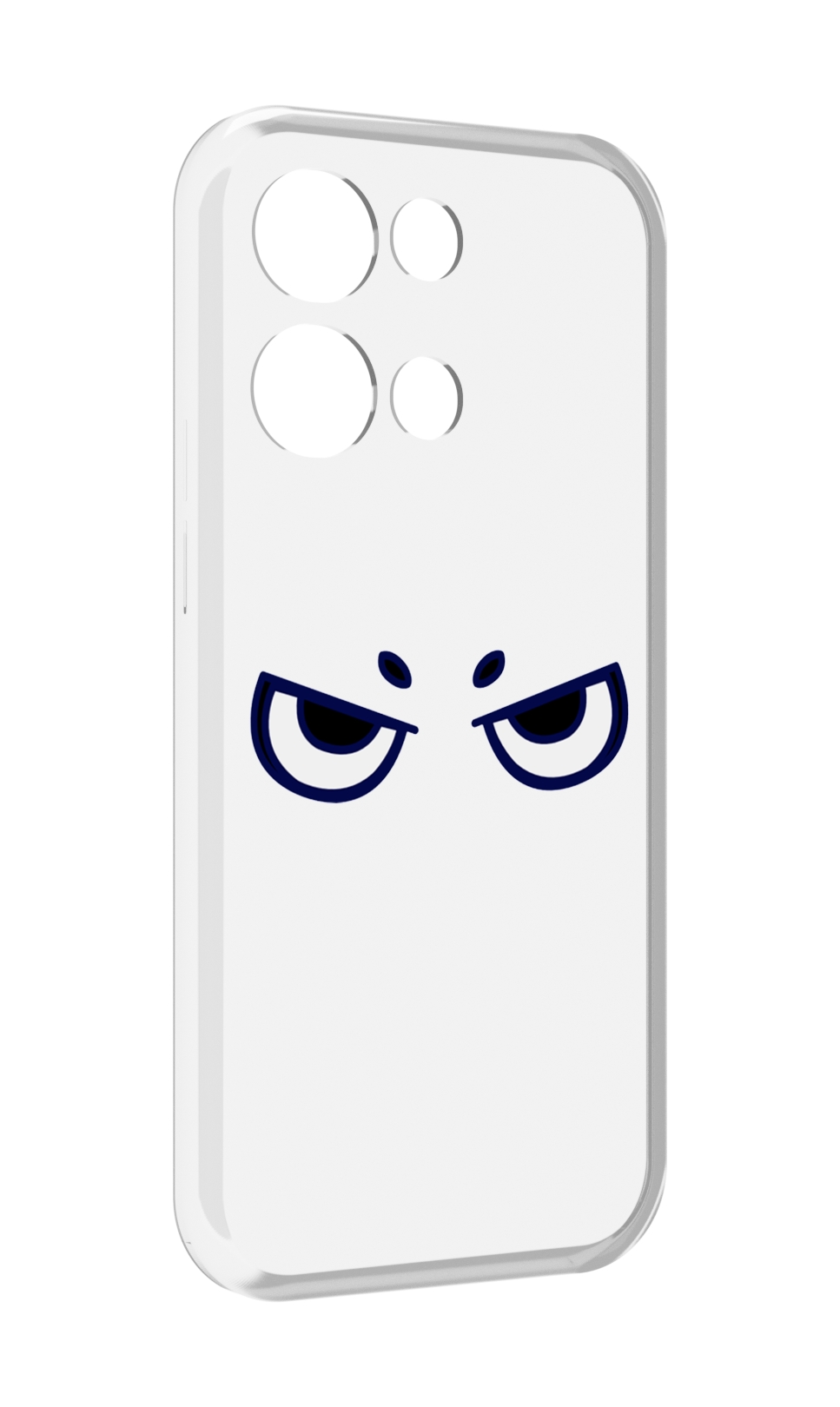 

Чехол MyPads злые-глазки для OPPO Reno8 Pro, Прозрачный, Tocco