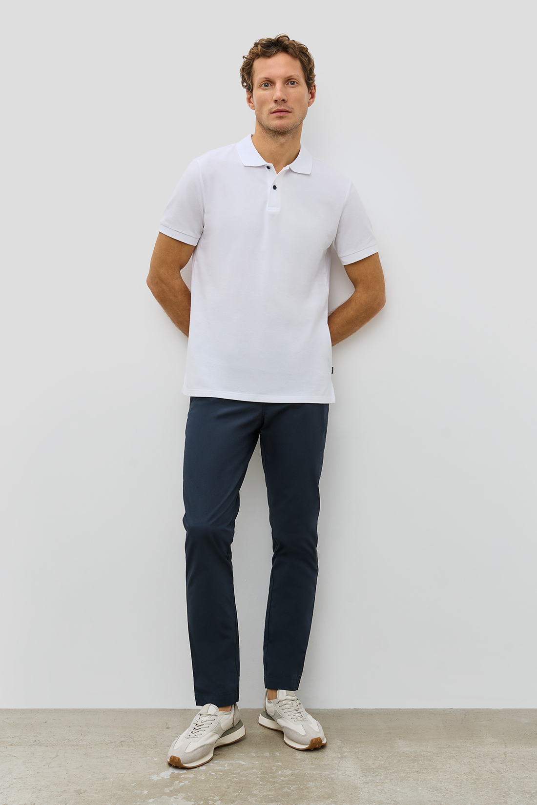 

Брюки мужские Baon B7923008 синие 2XL, Синий, B7923008