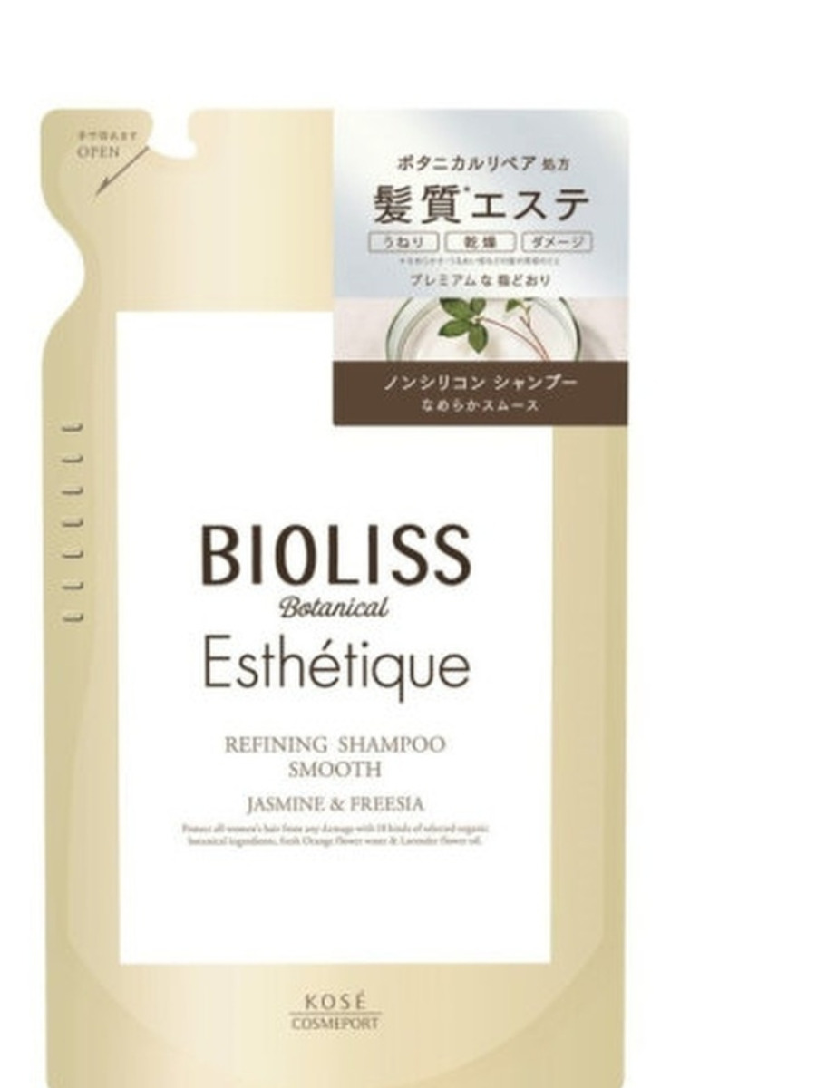 фото Bioliss botanical esthetique gloss coating кондиционер для волос 400 мл kose