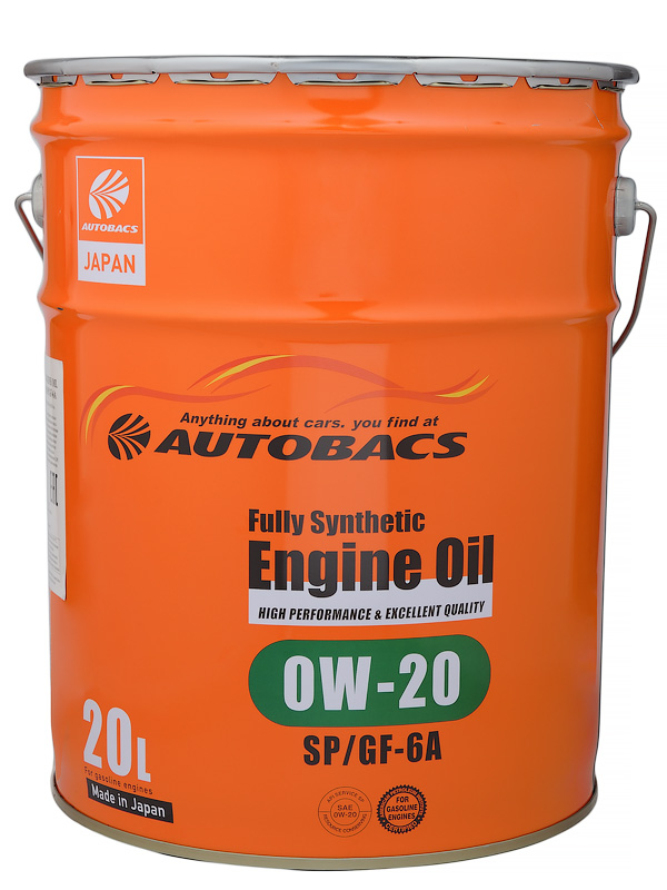 Масло моторное AUTOBACS ENGINE OIL FS 0W20 SP/GF-6A (20л) A00032231