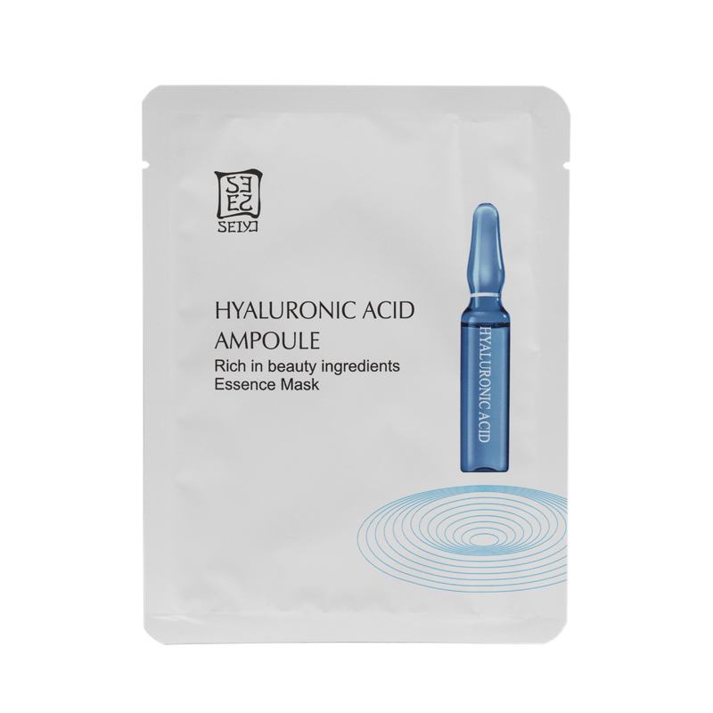 Маска для лица с гиалуроновой кислотой, протеинами шелка Seiyo Hyaluronic Acid Ampoule 25г