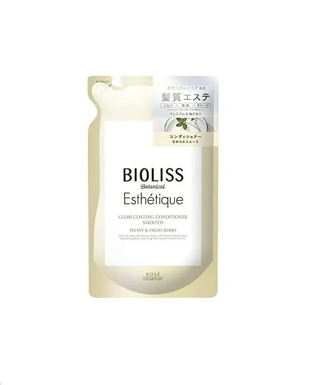 фото Bioliss botanical esthetique refining moist шампунь для волос увлажняющий 400 мл kose