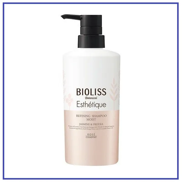 Шампунь для волос Kose Bioliss botanical esthetique refining moist увлажняющий 500 мл
