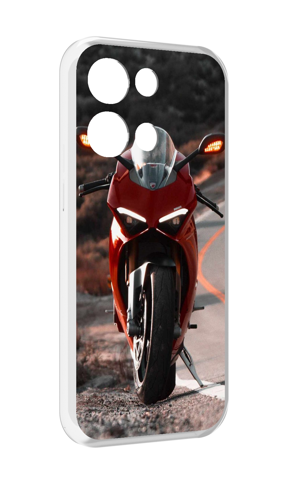 Чехол MyPads дукати мотоцикл для OPPO Reno8 Pro